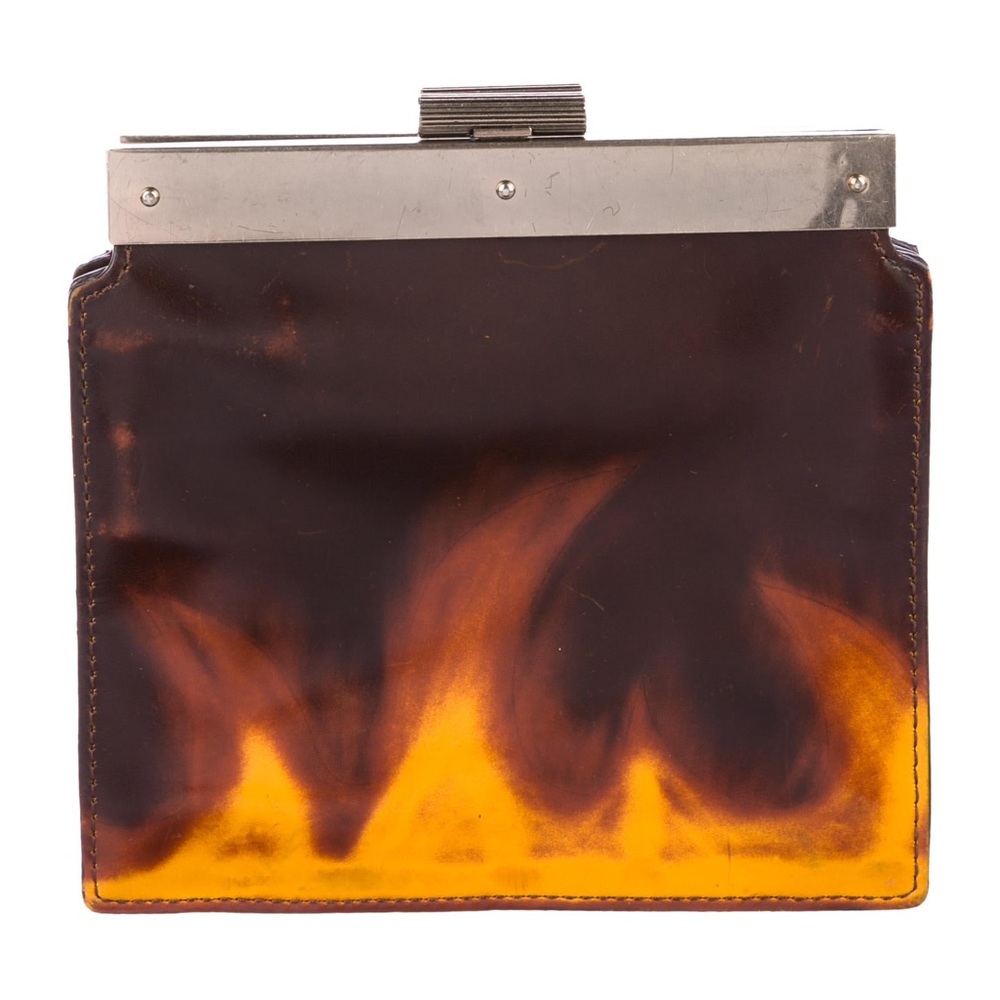 Alexander Wang Elsa flames clutch